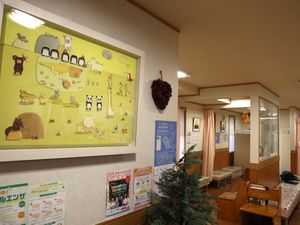 装飾がある廊下  