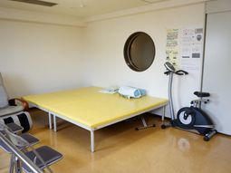 訓練機器のある部屋