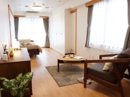 居室の明るいインテリア