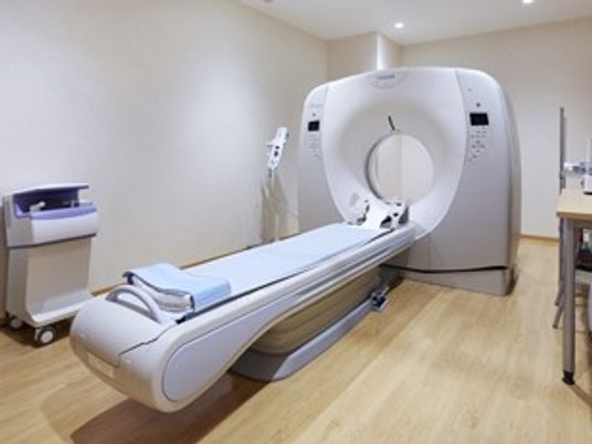 機能訓練室の検査機器  