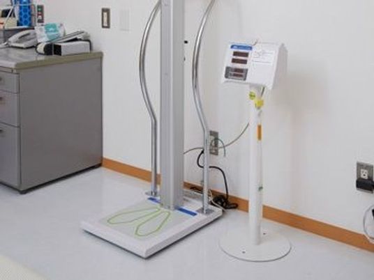 体組成計のある機能訓練室  