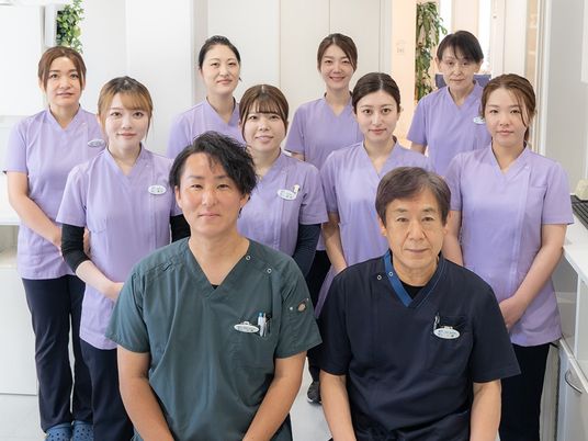 介護職員の集合ポートレート  