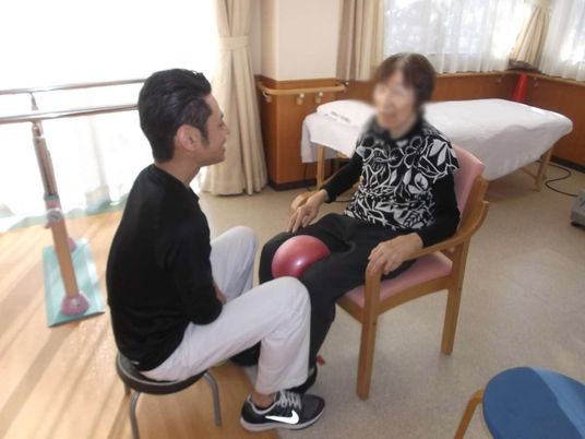 明るい訓練室