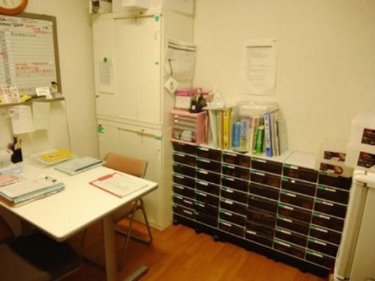 整理された書類のスペース