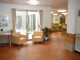 明るい共有スペース