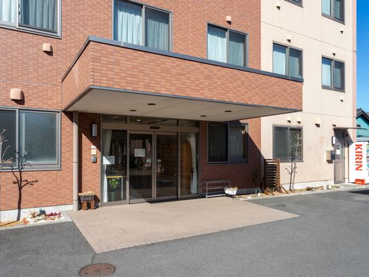 建物のエントランス