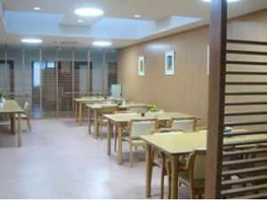 明るい食堂  