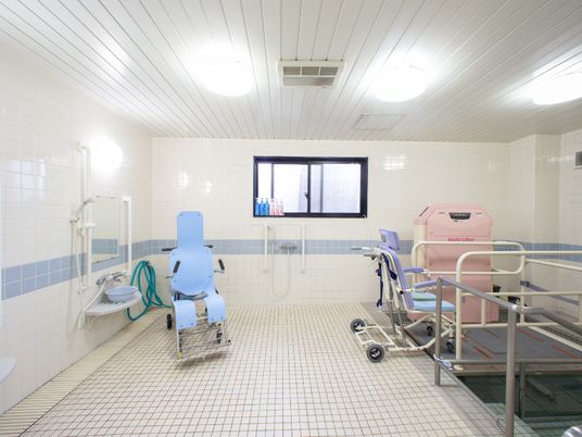 清潔感のある浴室