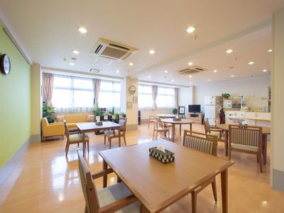 共有スペースの日中の様子