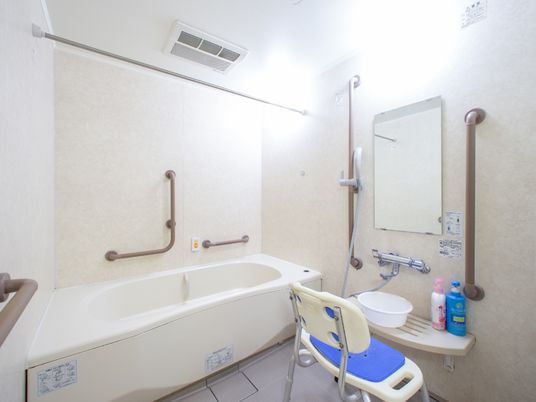 バリアフリー設計浴室