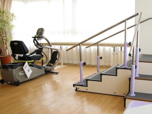 訓練機器のある部屋