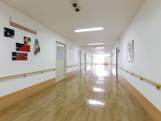 清潔な廊下