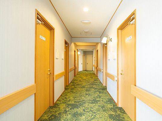 明るい廊下  