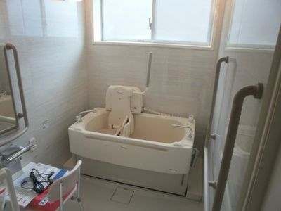 バリアフリー浴室設備