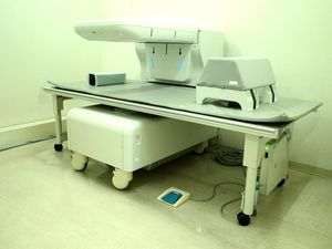 機能訓練用の機器室  