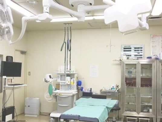 機能訓練室の医療機器  