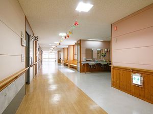 明るい廊下  