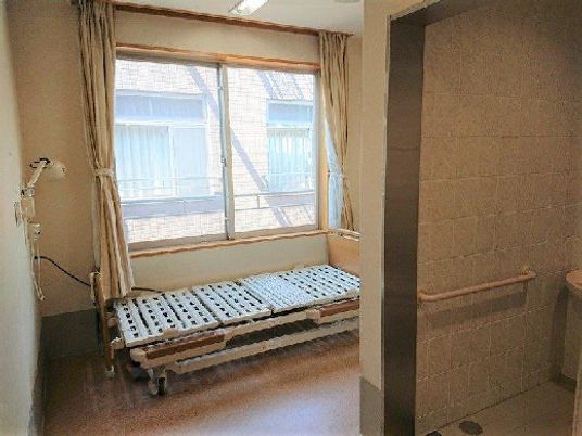 自然光が入る居室