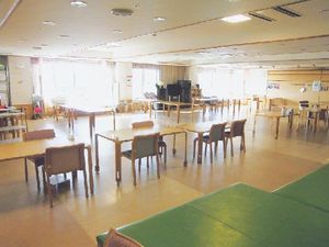 日差し差し込む空間