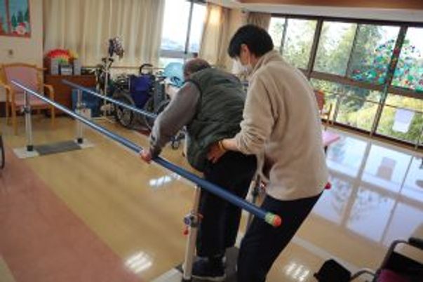 訓練の様子の部屋