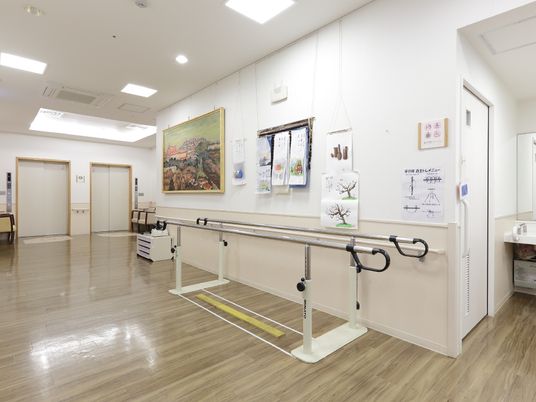 広々とした機能訓練室