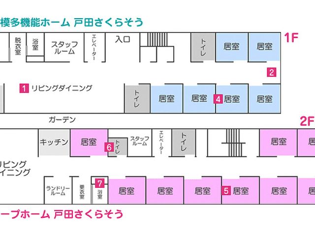 平面図全体 内観 居室やダイニングの配置がわかる平面図です。快適な生活空間がイメージできます。
