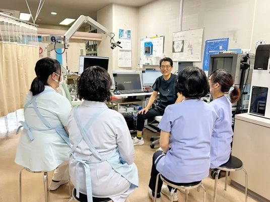 スタッフ研修の様子  