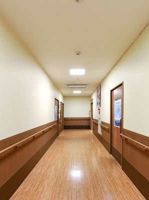 清潔な廊下の様子