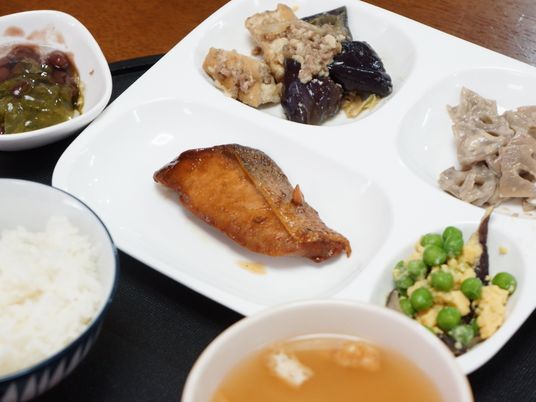 和風の健康的な料理