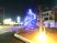 夜の庭のイルミネーション  