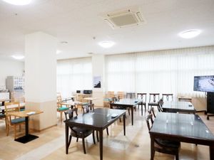 明るい食堂  