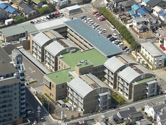 介護施設の全景  