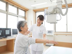明るい機能訓練室