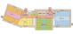 施設内の間取り図