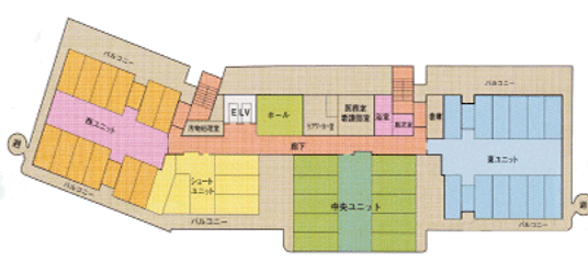 施設の見取り図