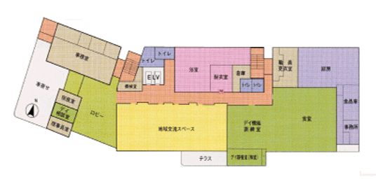 フロア見取り図