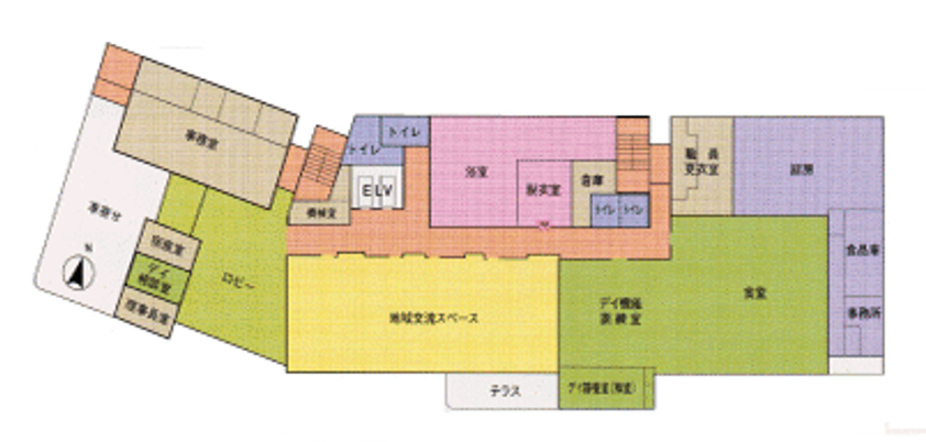 フロア見取り図