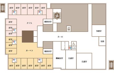 廊下の見取り図