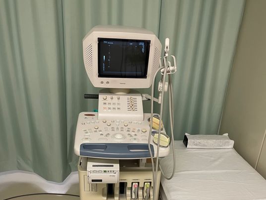機器が置かれた機能訓練室  
