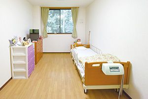 ゆったりとした居室