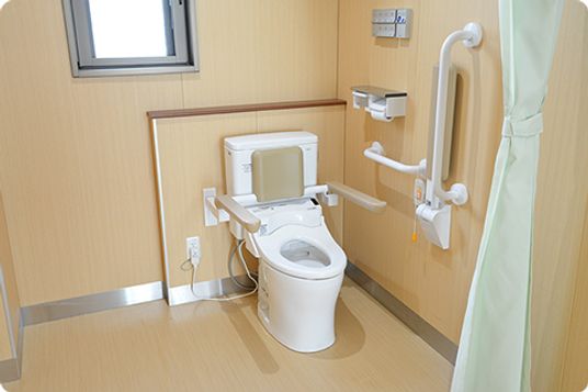 安全で快適なトイレ