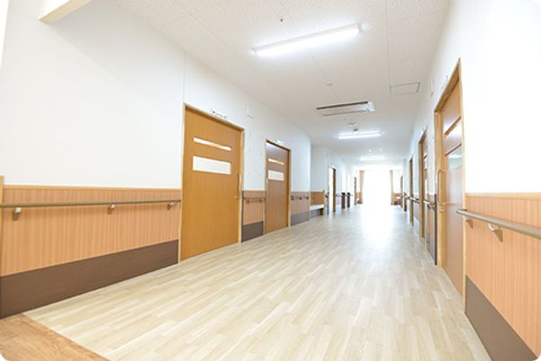 明るい廊下