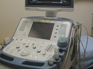 機器が置かれた検査室  