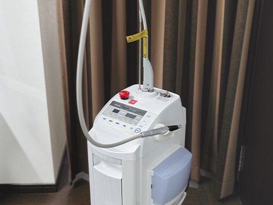 理美容機器のある室内  