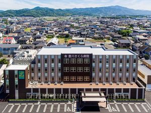 病院の外観  