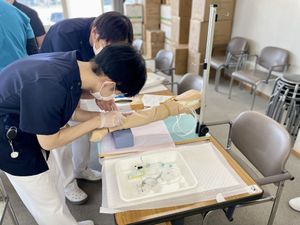 機能訓練の実習室  