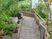 植栽沿いの園路  