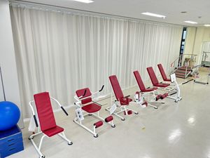 機能訓練室の器具  