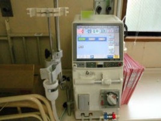 医療機器のある室内  