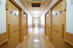 清潔な廊下の様子